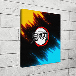 Холст квадратный KIMETSU NO YAIBA, цвет: 3D-принт — фото 2