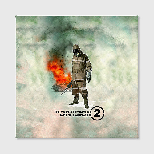 Картина квадратная The Division 2 / 3D-принт – фото 2