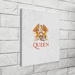 Холст квадратный Queen, цвет: 3D-принт — фото 2