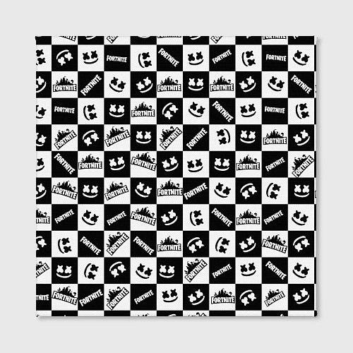 Картина квадратная Fortnite&Marshmello / 3D-принт – фото 2