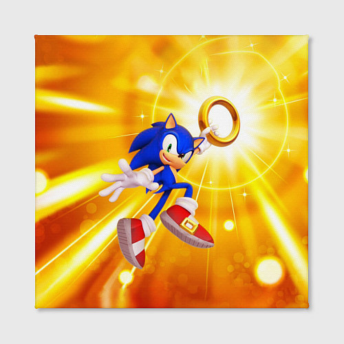 Картина квадратная Sonic / 3D-принт – фото 2
