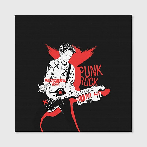 Картина квадратная Punk-rock / 3D-принт – фото 2