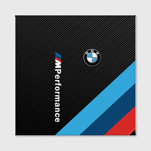 Картина квадратная BMW M PERFORMANCE / 3D-принт – фото 2