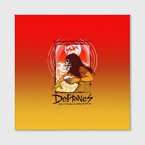 Картина квадратная Deftones Poster / 3D-принт – фото 2