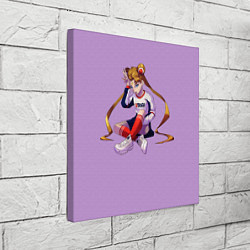 Холст квадратный Cool Girl, цвет: 3D-принт — фото 2