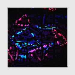 Холст квадратный MARSMELLO NEON, цвет: 3D-принт — фото 2