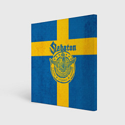 Холст квадратный Sabaton, цвет: 3D-принт