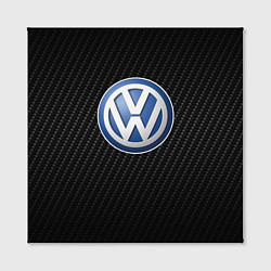 Холст квадратный Volkswagen Logo, цвет: 3D-принт — фото 2