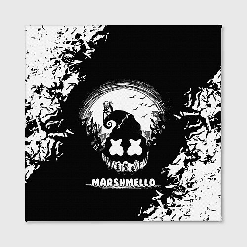 Картина квадратная Marshmello КошмарOko / 3D-принт – фото 2