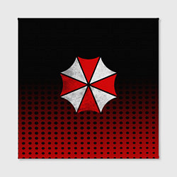 Холст квадратный Umbrella, цвет: 3D-принт — фото 2
