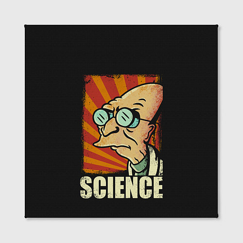 Картина квадратная Futurama Science / 3D-принт – фото 2