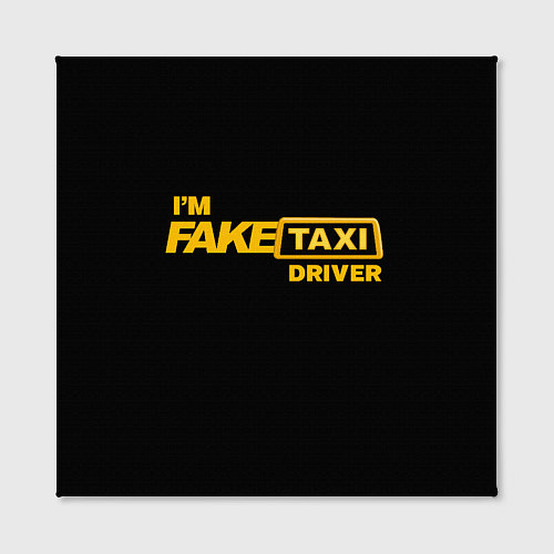 Картина квадратная Fake Taxi / 3D-принт – фото 2