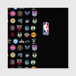 Холст квадратный NBA Team Logos 2, цвет: 3D-принт — фото 2