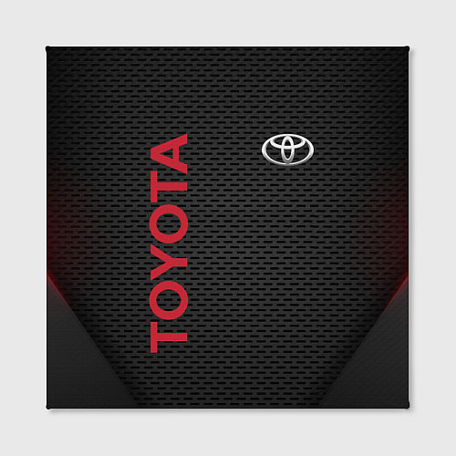 Картина квадратная TOYOTA / 3D-принт – фото 2