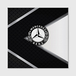 Холст квадратный Mercedes-Benz, цвет: 3D-принт — фото 2