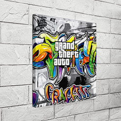 Холст квадратный GTA, цвет: 3D-принт — фото 2