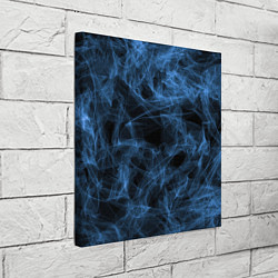 Холст квадратный Синий дым, цвет: 3D-принт — фото 2