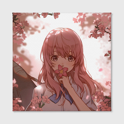 Картина квадратная Koe no Katachi / 3D-принт – фото 2