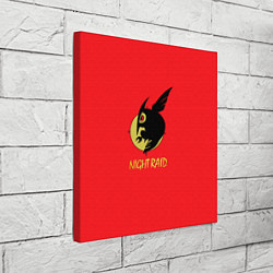 Холст квадратный Ночной рейд, цвет: 3D-принт — фото 2