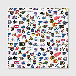 Холст квадратный NHL PATTERN Z, цвет: 3D-принт — фото 2