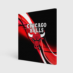 Холст квадратный CHICAGO BULLS, цвет: 3D-принт