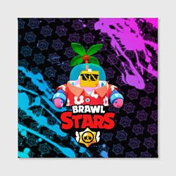 Холст квадратный BRAWL STARS NEW SPROUT 9, цвет: 3D-принт — фото 2