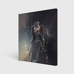 Холст квадратный Devil of the Rhine, цвет: 3D-принт