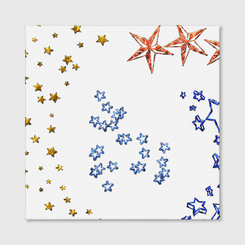 Картина квадратная Звёзды / 3D-принт – фото 2