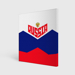 Холст квадратный Russia, цвет: 3D-принт