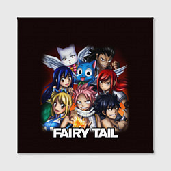 Холст квадратный FAIRY TAIL ХВОСТ ФЕИ, цвет: 3D-принт — фото 2