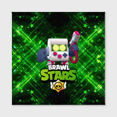 Картина квадратная Virus 8 bit brawl stars 8 бит / 3D-принт – фото 2