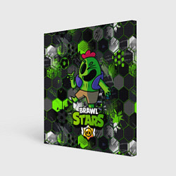 Картина квадратная Спайк brawl stars Spike