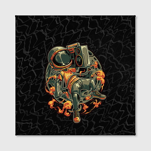 Картина квадратная Космическая музыка music / 3D-принт – фото 2