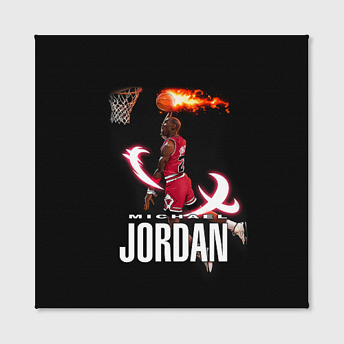 Картина квадратная MICHAEL JORDAN / 3D-принт – фото 2