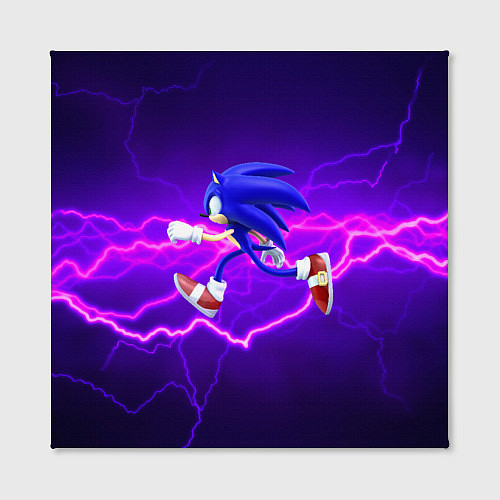 Картина квадратная Sonic Storm / 3D-принт – фото 2