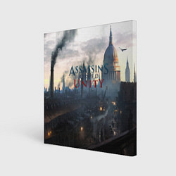 Холст квадратный Assassin’s Creed Unity, цвет: 3D-принт