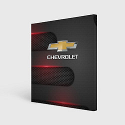 Холст квадратный CHEVROLET, цвет: 3D-принт