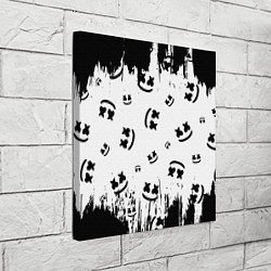 Холст квадратный MARSHMELLO МАРШМЕЛЛОУ, цвет: 3D-принт — фото 2