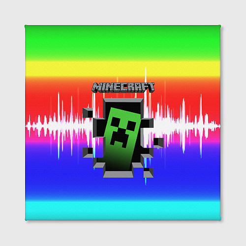Картина квадратная Minecraft S / 3D-принт – фото 2