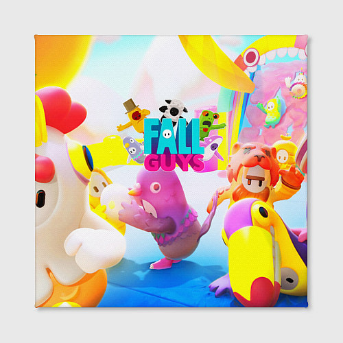 Картина квадратная FALL GAYS ФОЛЛ ГАЙС / 3D-принт – фото 2