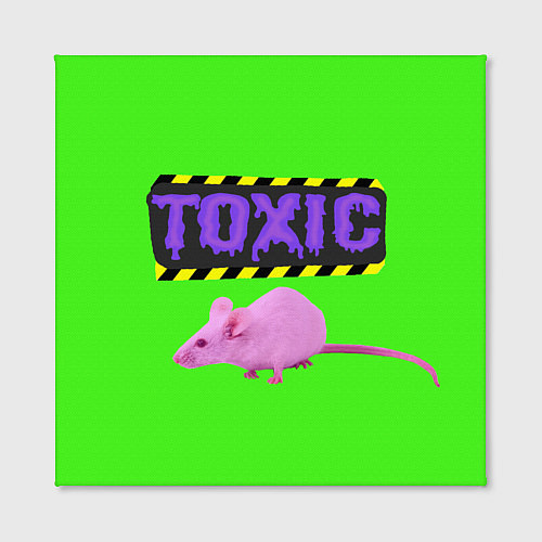 Картина квадратная Toxic / 3D-принт – фото 2