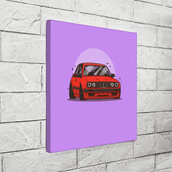 Холст квадратный БМВ Пандем, цвет: 3D-принт — фото 2