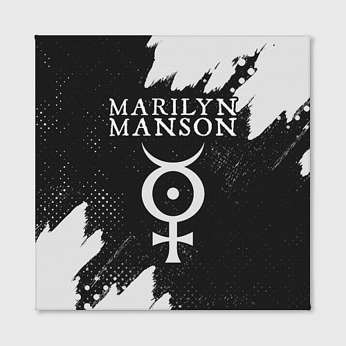 Картина квадратная MARILYN MANSON М МЭНСОН / 3D-принт – фото 2