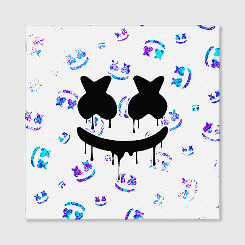 Картина квадратная MARSHMELLO МАРШМЕЛЛОУ / 3D-принт – фото 2