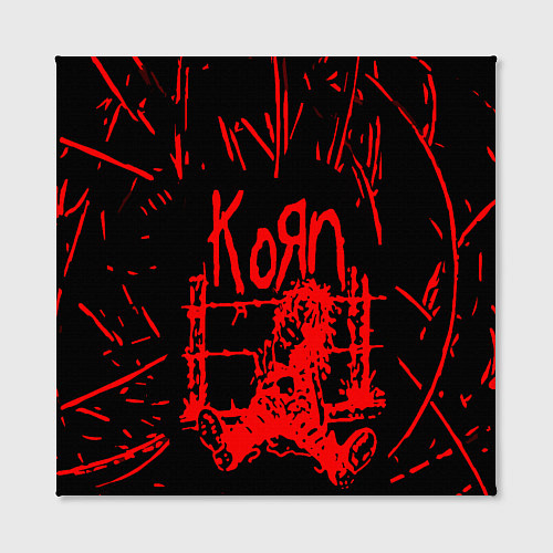Картина квадратная Korn / 3D-принт – фото 2