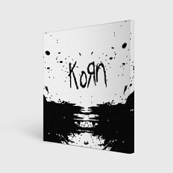 Холст квадратный Korn, цвет: 3D-принт