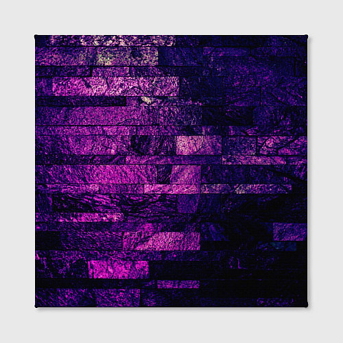 Картина квадратная Purple-Wall / 3D-принт – фото 2