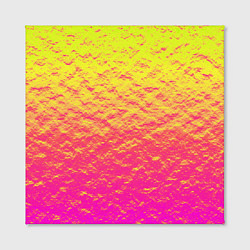 Холст квадратный Яркий закат, цвет: 3D-принт — фото 2
