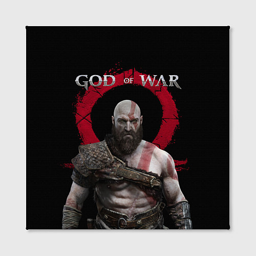 Картина квадратная God of War / 3D-принт – фото 2