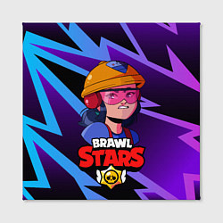 Холст квадратный Джеки Brawl Stars Jacky, цвет: 3D-принт — фото 2